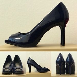 Navy Blue Pumps - Size 5